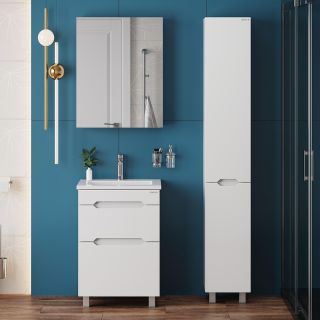 Тумба под раковину напольная Onika Айленд 105039 50 см белый